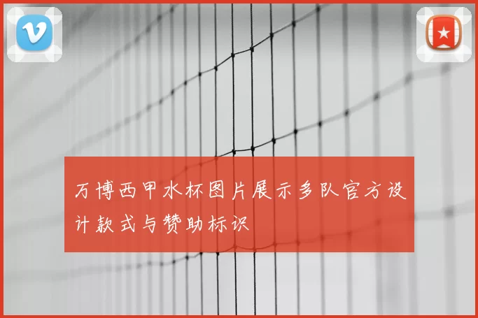 万博西甲水杯图片展示多队官方设计款式与赞助标识